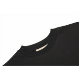 Unisex T-Shirts RR123 Flame Print Loose Casual T-Shirt