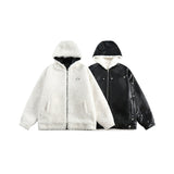 Unisex Coat Retro Loose Double-Sided Winter Coat