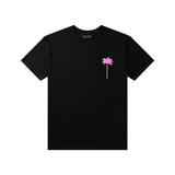 Palm Angels T Shirts Angel Coconut Tree Letter Print Short-Sleeve T-shirt Hip Hop Half Sleeve
