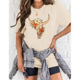 Werbavi Not My First Rodeo Shirt Women Cowgirl Oversized