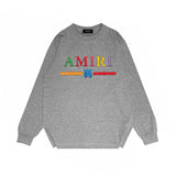 Amiri Long Sleeved Shirt Printed Trendy Pure Cotton