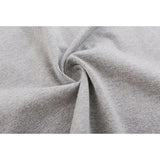 Fog Essentials T Shirts Spring Summer FOG Double Line Flocking Letter Crew Neck Short Sleeves