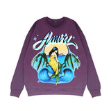Amiri Sweatshirt Printed Trendy Pure Cotton