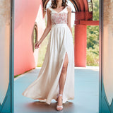 Bridesmaid Dresses Women's Long Dress White Sexy