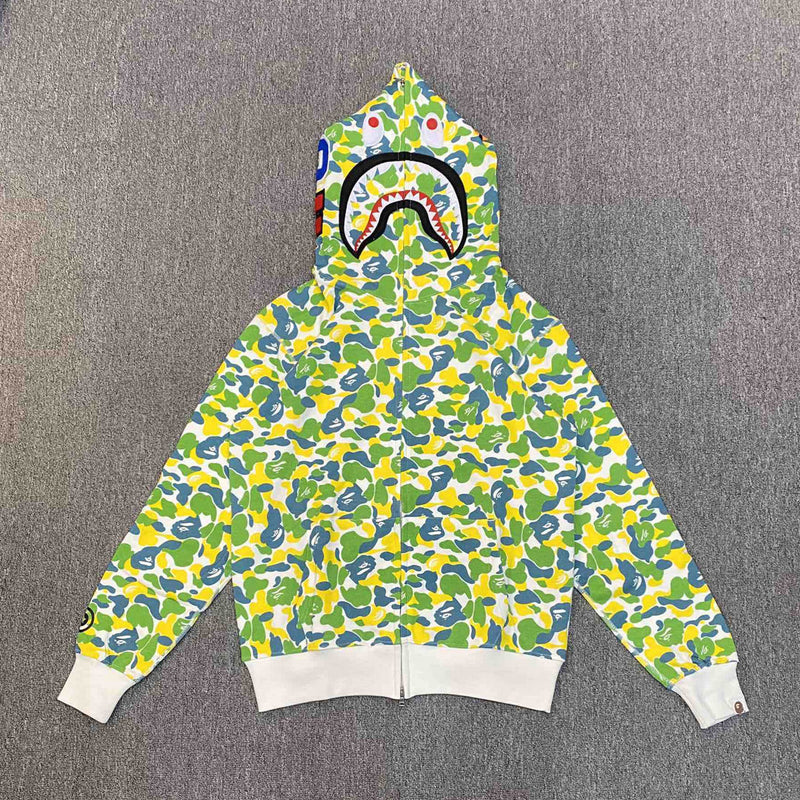 Bape Hoodie Zip-Up Cardigan Hoodie