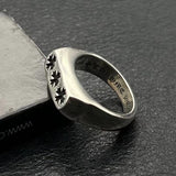 Chrome Heart Ring Cross Glossy