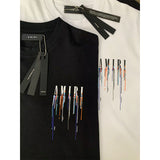 Amiri T Shirts Fashion Print Couple High Street