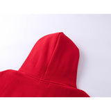 Denim Tears Hoodie Alphabet Foam Print Fleece Hoodie Sweater