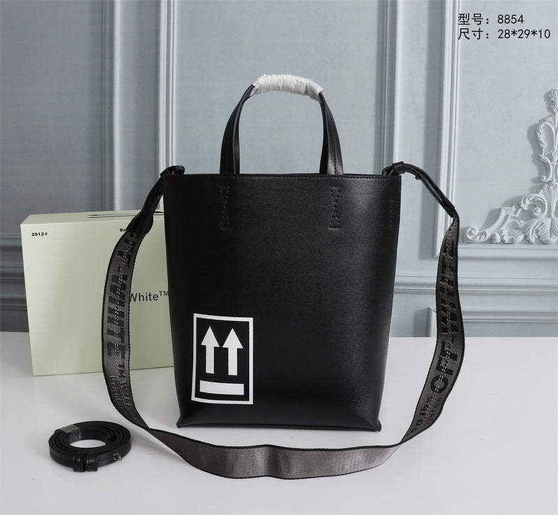 Off White Bag Casual Outdoor Convenient Tote Bag