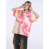 Unisex T-Shirts GALLERY DEPT Tie-Dye Loose Casual T-Shirt