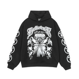 Hellstar Hoodie & Pants Vintage Washed Old Hooded Sweater Hoodie