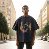 Mens Vintage T Shirt Short Sleeve T-Shirt Men