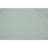Fog Essentials T Shirts Spring Summer FOG Letters Crew Neck Pullover Short