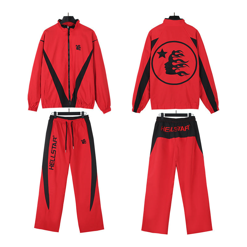 Hellstar Jacket and Sweatpants Two-Piece Set