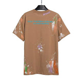 Palm Angels T Shirts Angel Color Printed Short Sleeve T-shirt Male Half Sleeve