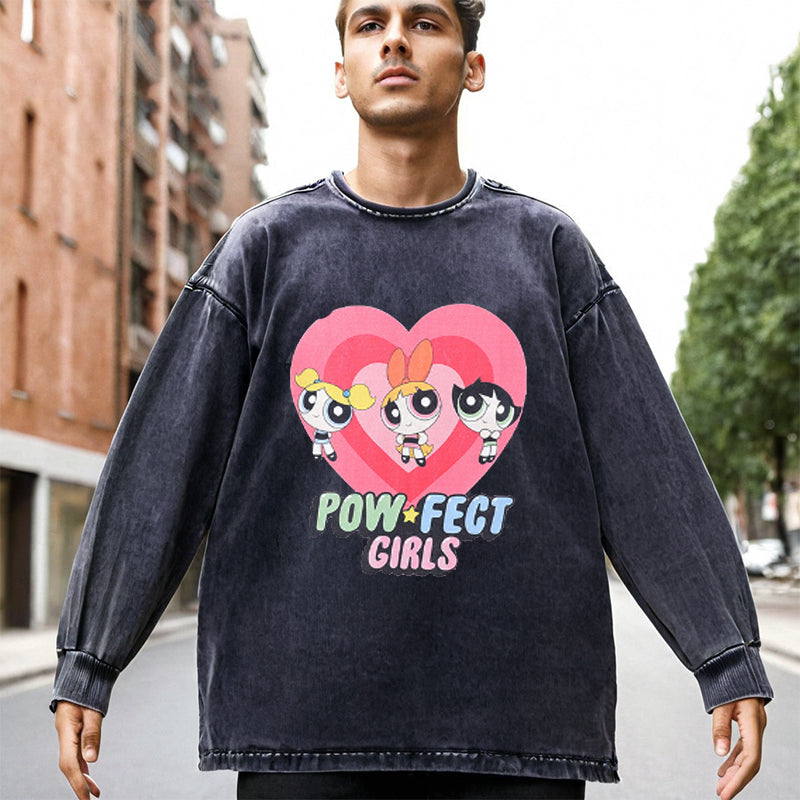 Mens Vintage Long Sleeve Shirt