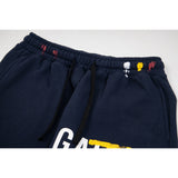 Gallery Dept Sweatpants Hand-painted splashed ink alphabet casual trousers