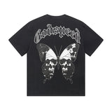 Godspeed T-Shirt Retro Fantasy Pattern