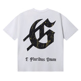 Godspeed T Shirts Skull Landscape Printing Cotton Casual Short Sleeves Men and Women