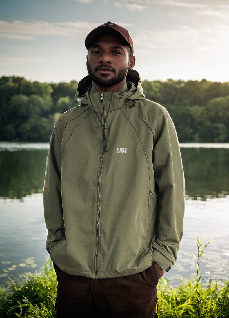 Mens Jacket Hooded Jacket