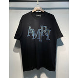 Amiri T Shirts Fashion Print Couple High Street