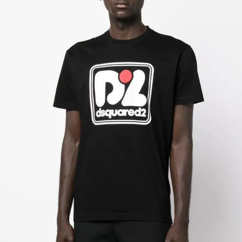 Dsq2 T Shirt Casual Sports Printed Short Sleeve Summer Men