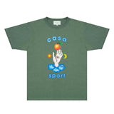 Casablanca T Shirts Fashion Print Street