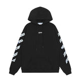 OFF WHITE Hoodie Trendy Street Style Personalized Cotton