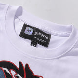 Godspeed t Shirts Skull Astronaut Print Cotton Casual Short Sleeve Men and Women