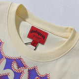 Godspeed T Shirts Skull Baseball Players Printed Cotton Casual Short Sleeves Men and Women