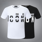 Dsq2 T Shirt Casual Sports Printed Short Sleeve Summer Men