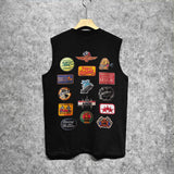 Amiri tank top multi-chapter printing