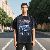 Mens Vintage T Shirt Short Sleeve T-Shirt Men's Summer