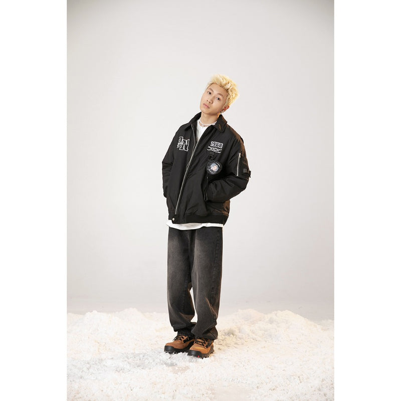 Unisex Coat Loose Cotton Coat