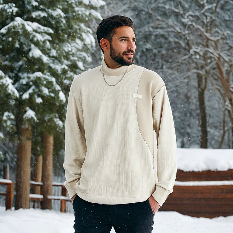 Men Sweaters Men's Crew Neck Knitting Men