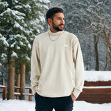 Men Sweaters Men's Crew Neck Knitting Men