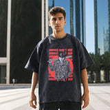 Mens Vintage T Shirt Short Sleeve T-Shirt Men