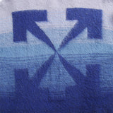 Off Ow Whtie Ombre Mohair Loose Sweater