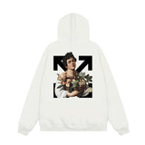 OFF WHITE Hoodie Trendy Street Style Personalized Cotton