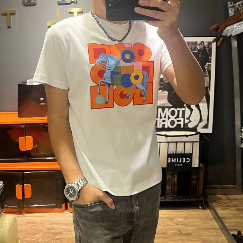 New Summer Paul Ma Short Sleeve T-shirt