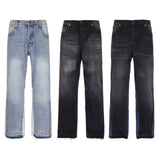 Gallery Dept Jeans Color-matching Flared Jeans Floor-mopping Straight Pants