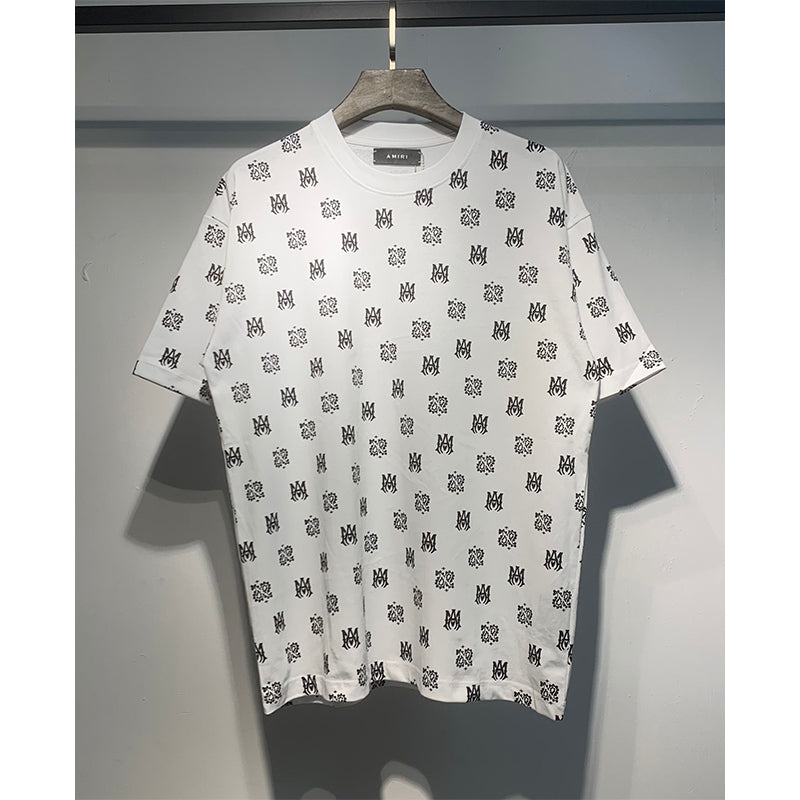 Amiri T Shirts Fashion Print Couple High Street