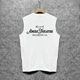 Amiri tank top with strange letter printing