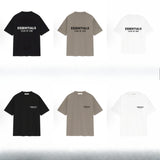 Fog Essentials T Shirts Spring Summer FOG Letter Crew Neck Short Sleeves