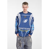 Men Long Sleeve Shirt Saint Michael Loose Long Sleeve Shirt