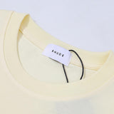 Rhude T Shirts Coconut Crown Printing Cotton Casual Short Sleeve Men and Women
