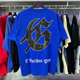 Godspeed T Shirts Skull Landscape Printing Cotton Casual Short Sleeves Men and Women