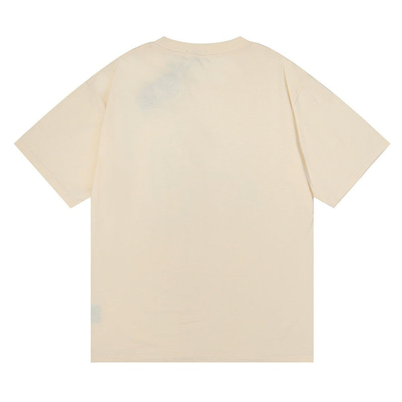 Rhude T Shirt Star Same Loose Fashion Large Size Personalized