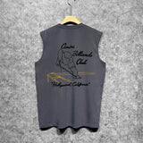 Amiri tank top billiards sketch printing