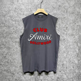 Amiri tank top hollywood club printing